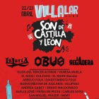 Cartel de la fiesta de Villalar organizada por el Ayuntamiento.