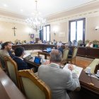 Imagen de la última sesión de Pleno celebrado en la Diputación Provincial de Burgos.