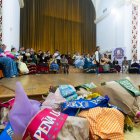 La proclamación conjunta de las reinas y reyes de 17 peñas ha reunido a 300 personas.