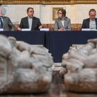 Presentación del concierto de la Orquesta Sinfónica de Castilla y León en el Altar Mayor de la Catedral de Burgos