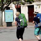 Imagen de turistas en Burgos.