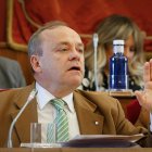 Fernando Martínez-Acitores durante el último Pleno municipal.