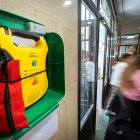 Uno de los más 400 desfibriladores instalados en la provincia de Burgos.