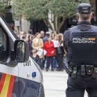 Imagen de un agente de la Policía Nacional.