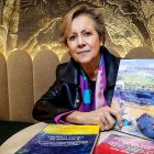 María Jesús Jabato, con la trilogía de ‘Crónica negra de Burgos’ que acaba de completar.