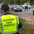 Control de alcoholemia y drogas de la Guardia Civil en Sarracín.