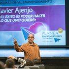 Javier Ajenjo, durante su intervención.