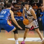 Imagen del partido entre el Fuenlabrada y el Grupo Ureta Tizona Burgos.