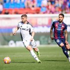 Imagen de Dani Ojeda durante el partido contra el Eibar.