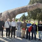 Visita yacimiento icnitas Mambrillas de Lara.