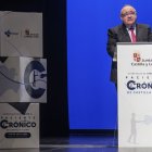 Alejandro Vázquez, durante la presentación.