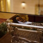 El cuerpo de Santa Teresa de Jesús, durante el acto de apertura de veneración pública.