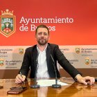 Josué Temiño, viceportavoz del PSOE en el Ayuntamiento de Burgos.