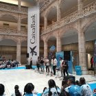 "Éxito en la II Gala Solidaria de CaixaBank en Burgos con la actuación de La M.O.D.A."