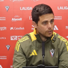 Alessio Lisci, durante la rueda de prensa.