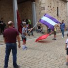 La Cofradía de Nuestra Señora de San Antolín de Zamora celebra un taller de baile de pendones, unos días antes de la procesión de la Virgen de la Concha a La Hiniesta.