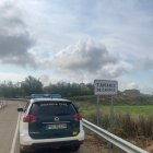 Imagen de un vehículo de la Guardia Civil en Tamariz de Campos (Valladolid).