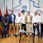Presentación del Día Nacional de la Moto en la Diputación de Valladolid.