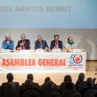 Imagen de la asamblea 2025 Hermandad Donantes de Sangre celebrada en el Centro Cívico de San Agustín.