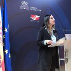 Archivo - La vicesecretaria general del PSOE de Castilla y León, Nuria Rubio.
