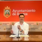 El portavoz socialista en el Ayuntamiento de Burgos, Daniel de la Rosa.