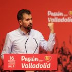 Archivo - El secretario general del PSOE de Castilla y León, Luis Tudanca, en el XVI Congreso Provincial del PSOE de Valladolid,.