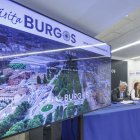 Instante de la presentación de la nueva web de turismo de Burgos.