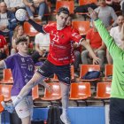 Imagen de Ernesto López durante un partido.