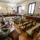 Instante del Pleno de la Diputación de Burgos de junio.