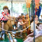Rincón de la propuesta infantil Isla Fantasía de San Pedro y San Pablo 2025.