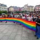 Imagen de la concentración en la Plaza Mayor.