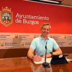 César Barriada durante la rueda de prensa.