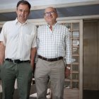 El presidente de Asfoso Pedro Antonio Marín Gil y el director técnico Pedro Antonio Medrano.