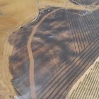 Controlado un fuego en Baños de Valdearados (Burgos) tras calcinar más de doce hectáreas de terreno agrícola.