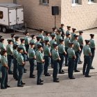 Acto de bienvenida a los agentes en prácticas.