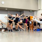 Los ensayos de la Compañía de Danza Contemporánea de la Dance World Cup que dirige Richard Wherlock se llevan a cabo de 9 a 19 horas.