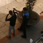 Momento de la detención.