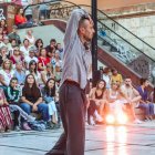El concurso Danza en el Camino, que arrancó hace 19 días, se cerró este lunes en las escalinatas del CAB.