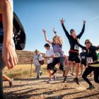 Participantes de una edición anterior de la Subida al Ahijón.