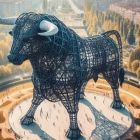Recreación del proyecto de 'El Toro de España'.