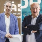 Miguel Ángel  Benavente y Andrés Hernando.