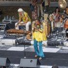 Selma Uamusse, durante su actuación en el Tablero de Musica.