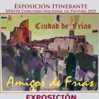 La exposición itinerante de pintura y fotografía "Ciudad de Frías" recorrerá Burgos, el norte de provincia y Bizkaia.
