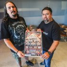 Gonzalo y Fabián, organizadores del Burgore Death Fest.