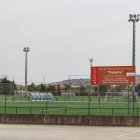 Exteriores de los campos de fútbol de Pallafría, un complejo deportivo que requiere mejoras.