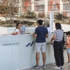 Imagen de visitantes en el MEH.