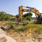 Las obras de captación e impermeabilización del arroyo de Villatoro, por fin, están en ejecución este agosto de 2025.
