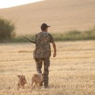 Primera jornada de la media veda de caza.