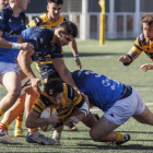 El zaguero argentino, durante un partido de Recoletas Burgos Caja Rural.