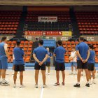 Imagen del primer entrenamiento del Tizona.